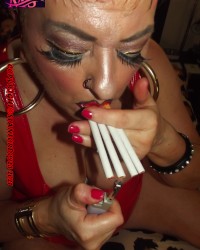 WHORE WHO LOVES TAKING IT UP THE ARSE photo