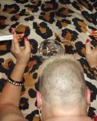 WHORE WHO LOVES TAKING IT UP THE ARSE photo