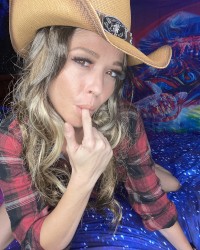 Space cowgirl photo