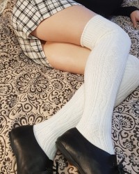 Sexy Girl in Stockings and Pantyhose, Perfect Legs photo