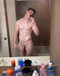 Wet Shower Toned photo