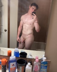 Wet Shower Toned photo