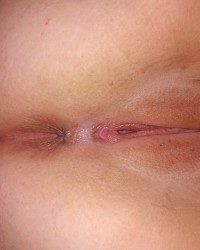 My girlfriends pussy & asshole photo