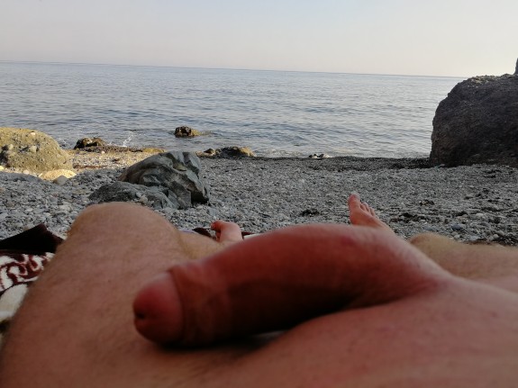 на пляже