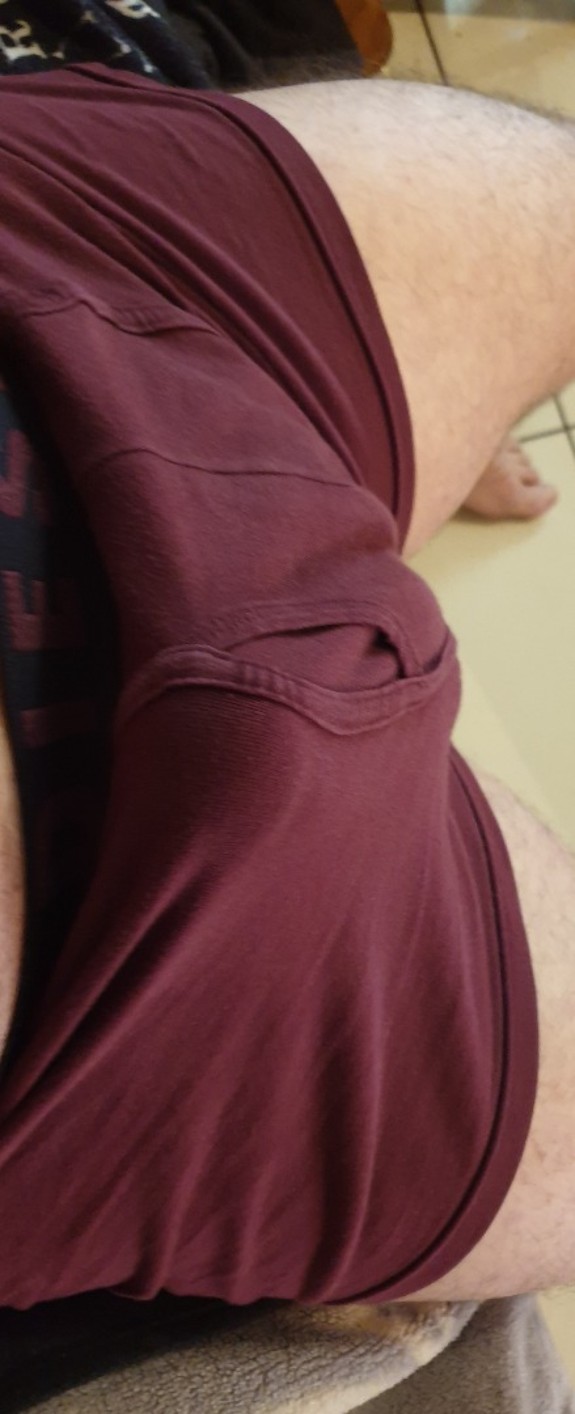 In da pants for now.