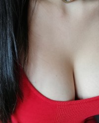 Red dress photo