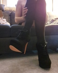 Bad Quality Nylons and Heels, I make more if you like it photo
