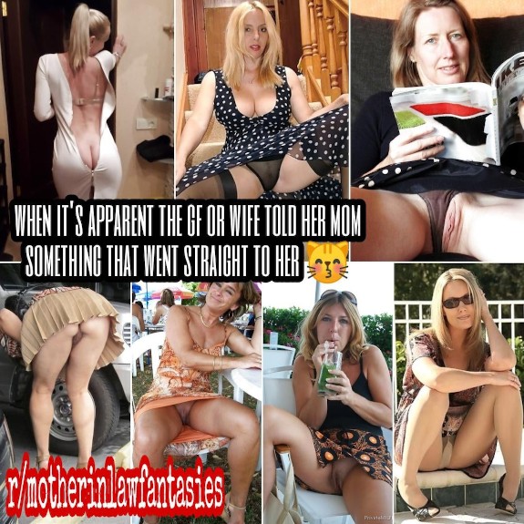 Mother-in-law/GFs mom Fantasy caption stories I made