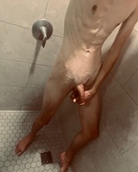 Showering photo