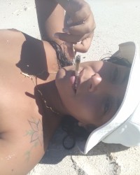 Lola nude at the Beach! photo