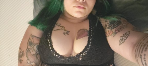 Showing off chubby thick body