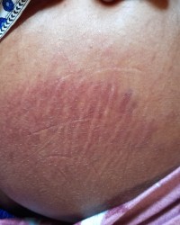 Ass spanking for a naughty girl photo