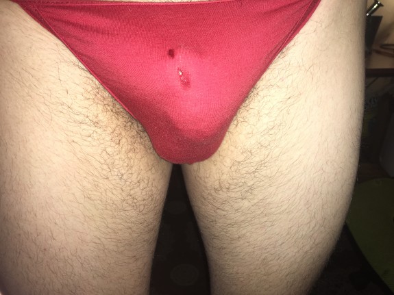cute red undies