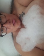 Just enjoying a nice bubble bath