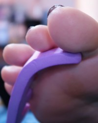 Nail Painting (Gray) photo