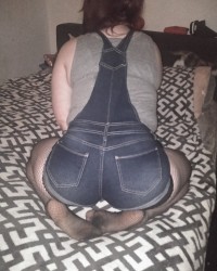 Me in jean shorts photo