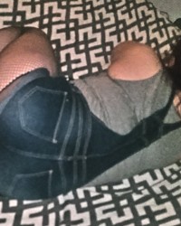 Me in jean shorts photo