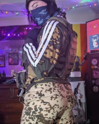 Femboy In Tacticool Gear Wants You To Plow Him photo
