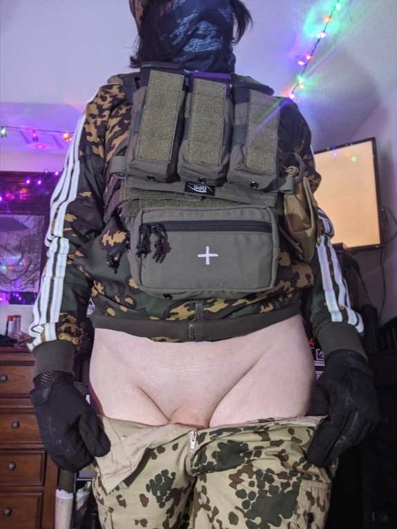 Femboy In Tacticool Gear Wants You To Plow Him