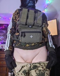 Femboy In Tacticool Gear Wants You To Plow Him photo