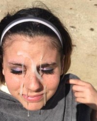 Sexy Amateur Facials photo