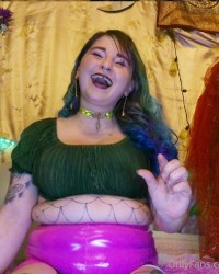 Latex Dominatrix SPH Striptease Thick Ass Fishnets and Giant DDs! photo