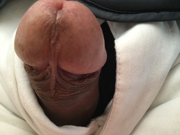 車内ペニス露出