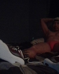 Anyone looking for Speedos/Swim Brief Model?! Will pose and flex for free! photo