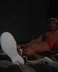 Anyone looking for Speedos/Swim Brief Model?! Will pose and flex for free! photo