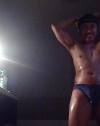 Anyone looking for Speedos/Swim Brief Model?! Will pose and flex for free! photo