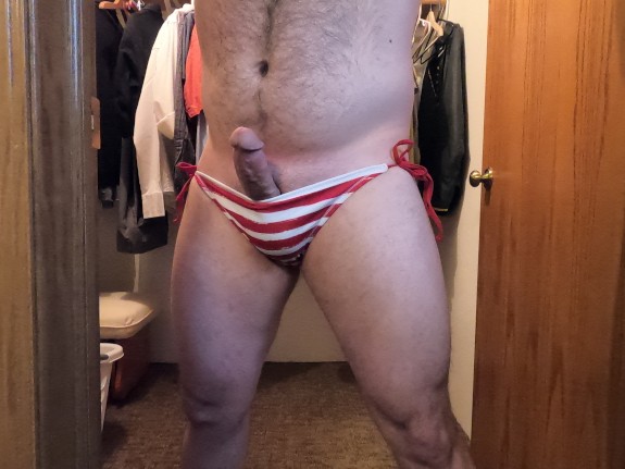 Step-sister's bikini bottoms