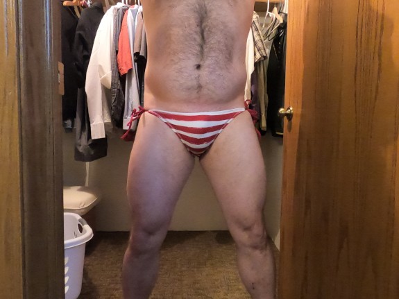 Step-sister's bikini bottoms