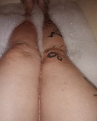 Fat bottom girl with tattoos photo