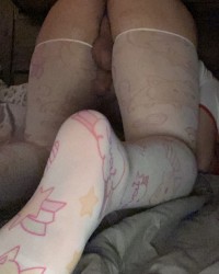Femboy Feet and Ass photo