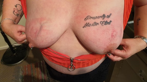 Submissive MILF Slut on Display