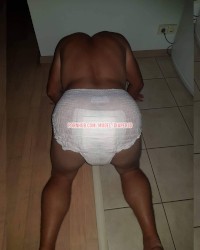 Diapered slave 💦 photo