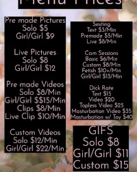 Prices 🫦 photo