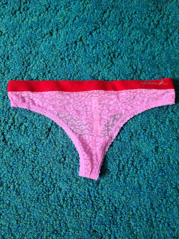 Pink panties for sale/ USED!!! Will mail to your door step