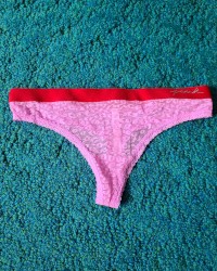 Pink panties for sale/ USED!!! Will mail to your door step photo