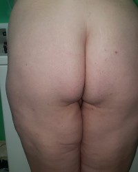 Flat ass and big pussy photo