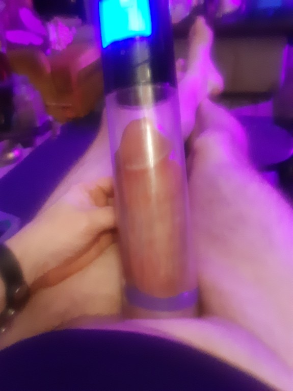 pumped up dick with penis pumps