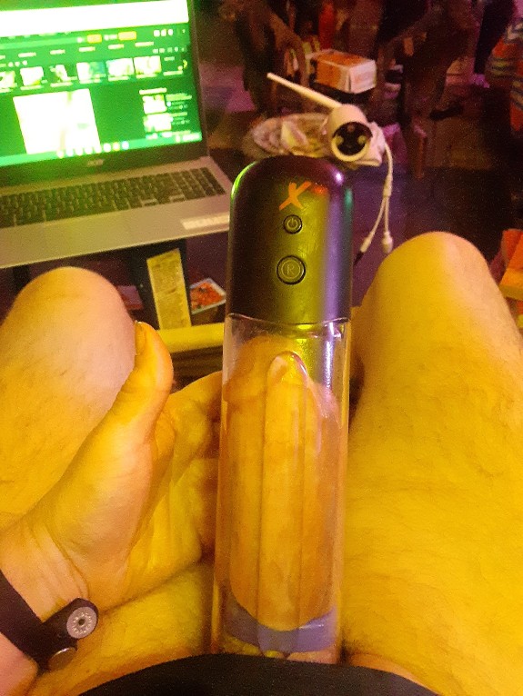 pumped up dick with penis pumps
