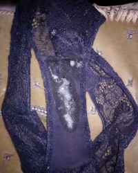 Gf's dirty panties, her toys, my cumshots and creepshots of her photo