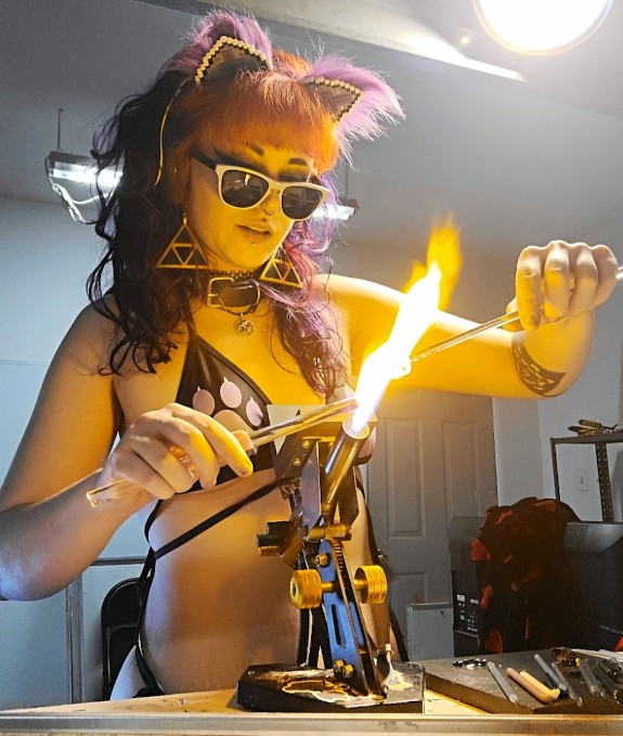 Glassblowing nudes