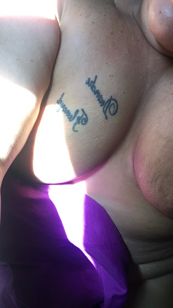 See my fat tits