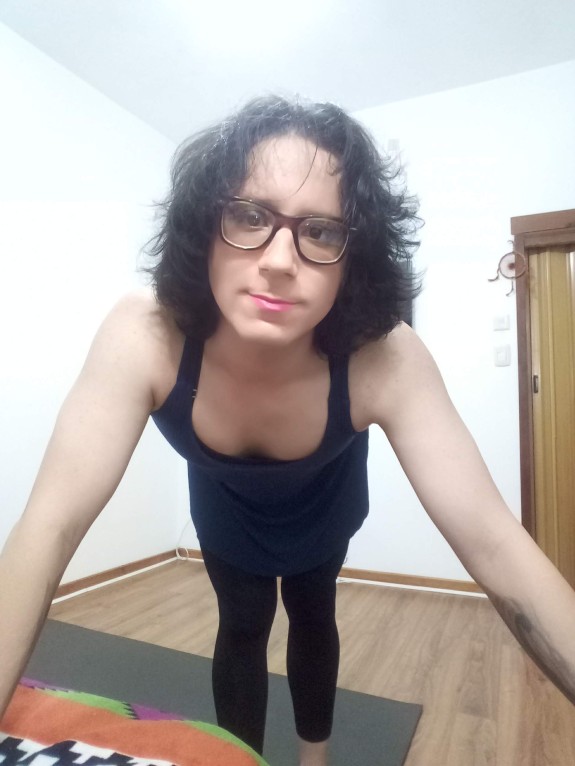 The Anal Trainee: Lara White Sissy Crossdresser Photo Album 1