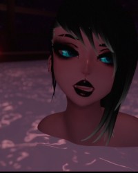 Big Tiddy Goth GF Vtuber Virtual Reality Mistress Mila Catbat photo