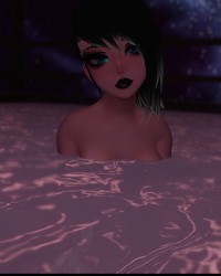 Big Tiddy Goth GF Vtuber Virtual Reality Mistress Mila Catbat photo