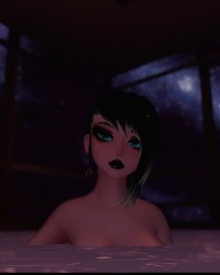 Big Tiddy Goth GF Vtuber Virtual Reality Mistress Mila Catbat photo