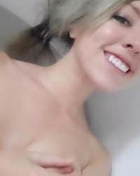 Nipple play / sucking own nipples photo